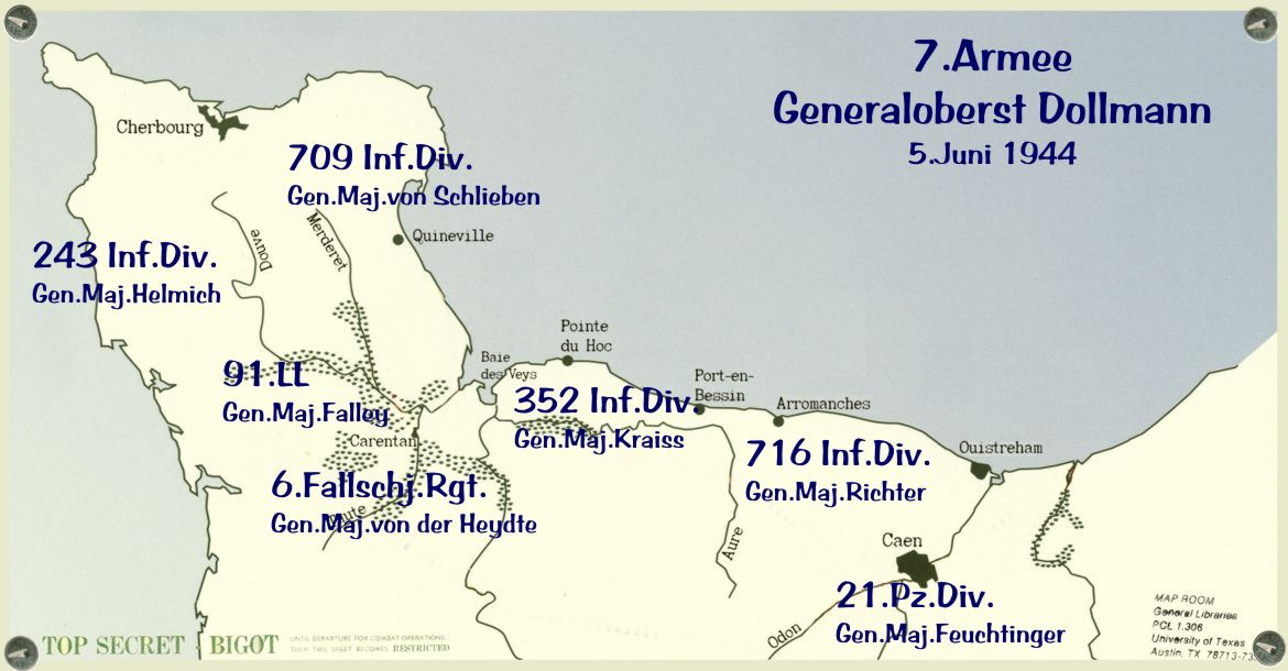 D-Day Karte - Seemotive D Day Operation Overlord : This map was created